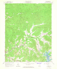 Gilboa 1967 topographic map thumbnail