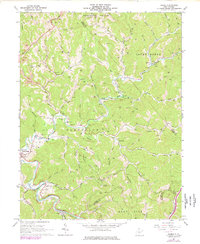 Gilmer 1966 topographic map thumbnail