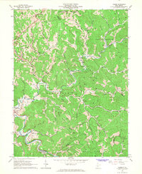 Gilmer 1966 topographic map thumbnail