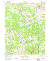 Gladesville 1960 topographic map thumbnail