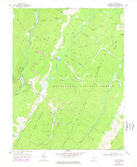 Glady 1968 topographic map thumbnail