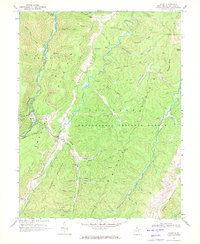 Glady 1968 topographic map thumbnail