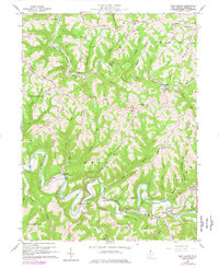 Glen Easton 1960 topographic map thumbnail