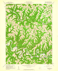 Glen Easton 1960 topographic map thumbnail