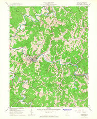 Glenville 1965 topographic map thumbnail