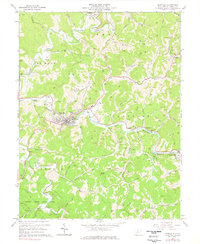 Glenville 1965 topographic map thumbnail