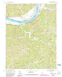 Glenwood 1968 topographic map preview