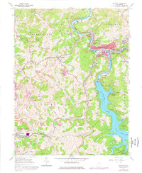 Grafton 1960 topographic map thumbnail