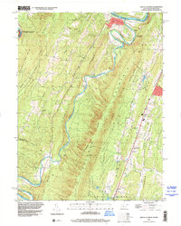 Great Cacapon 1996 topographic map thumbnail