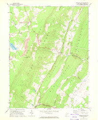 Greenland Gap 1967 topographic map thumbnail