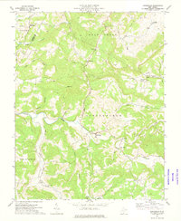 Greenville 1971 topographic map thumbnail