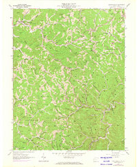 Griffithsville 1962 topographic map thumbnail