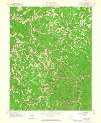 Griffithsville 1962 topographic map thumbnail