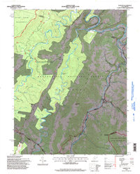 Harman 1995 topographic map thumbnail