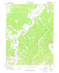 Headsville 1973 topographic map thumbnail