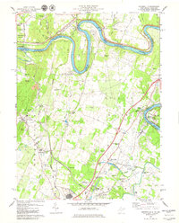 Hedgesville 1979 topographic map thumbnail