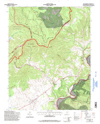 Hillsboro 1995 topographic map thumbnail