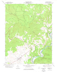 Hillsboro 1977 topographic map thumbnail