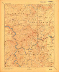 Hinton 1892 topographic map thumbnail