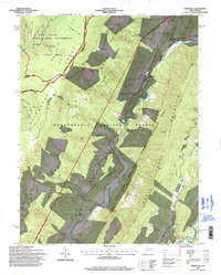 Hopeville 1995 topographic map thumbnail