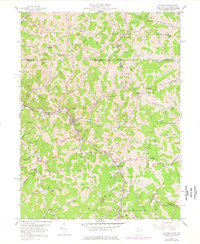 Hundred 1958 topographic map thumbnail