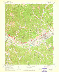 Hurricane 1972 topographic map thumbnail
