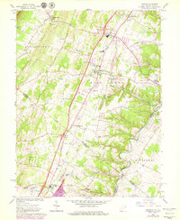 Inwood 1966 topographic map preview