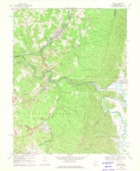 Junior 1969 topographic map thumbnail