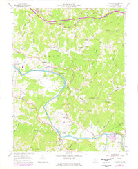Kanawha 1957 topographic map thumbnail