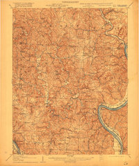 Keno 1907 topographic map thumbnail