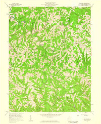 Kentuck 1957 topographic map thumbnail