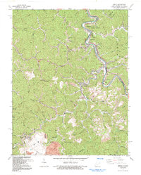 Kermit 1992 topographic map thumbnail