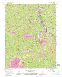Kermit 1963 topographic map preview