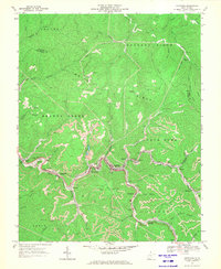 Keystone 1967 topographic map thumbnail