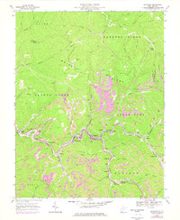 Keystone 1967 topographic map thumbnail