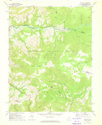 Laneville 1969 topographic map thumbnail