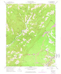 Lead Mine 1959 topographic map thumbnail