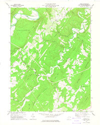Levels 1973 topographic map thumbnail