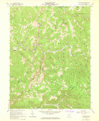 Little Birch 1967 topographic map thumbnail