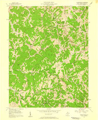 Looneyville 1957 topographic map thumbnail