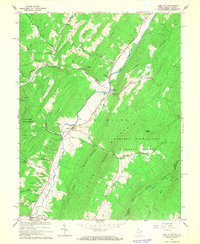 Lost City 1966 topographic map thumbnail