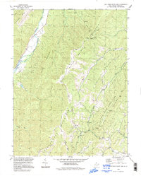 Lost River State Park 1994 topographic map preview