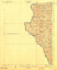 Louisa 1939 topographic map thumbnail