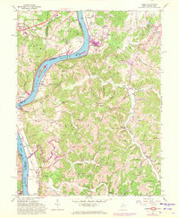 Lubeck 1961 topographic map thumbnail