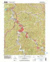 Madison 1996 topographic map thumbnail