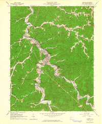 Madison 1962 topographic map thumbnail