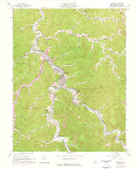 Madison 1962 topographic map thumbnail