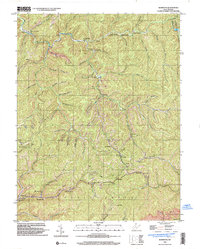 Mammoth 1996 topographic map thumbnail