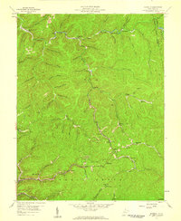Mammoth 1957 topographic map thumbnail