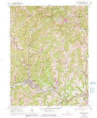 Mannington 1960 topographic map thumbnail